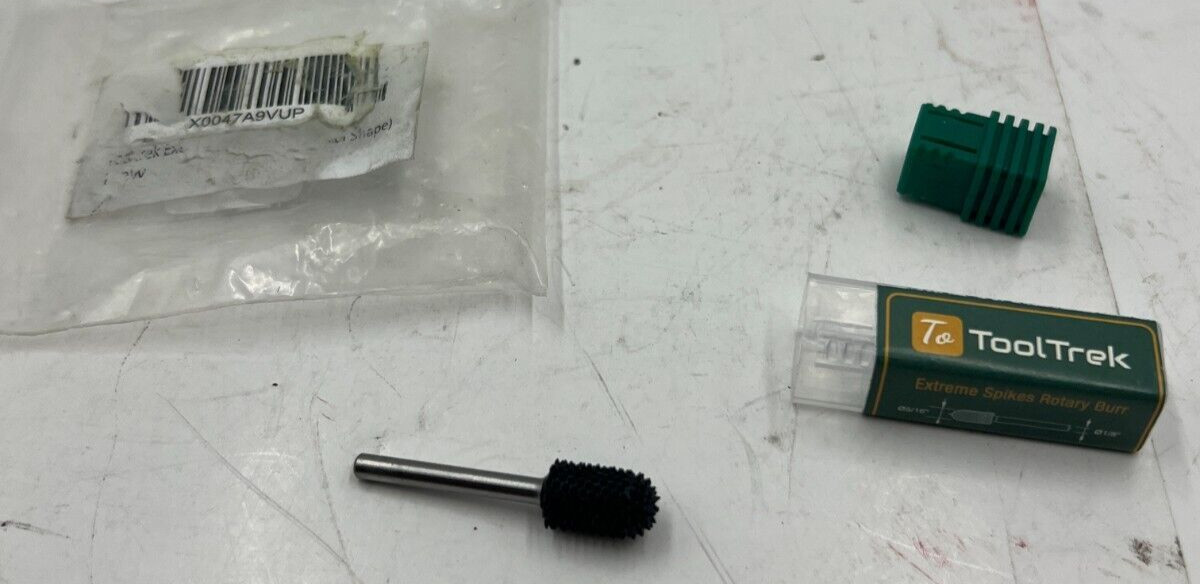 ToolTrek Genuine Extreme Spikes Rotary Burr 5/16 Inch x 1/8 Inch Conical