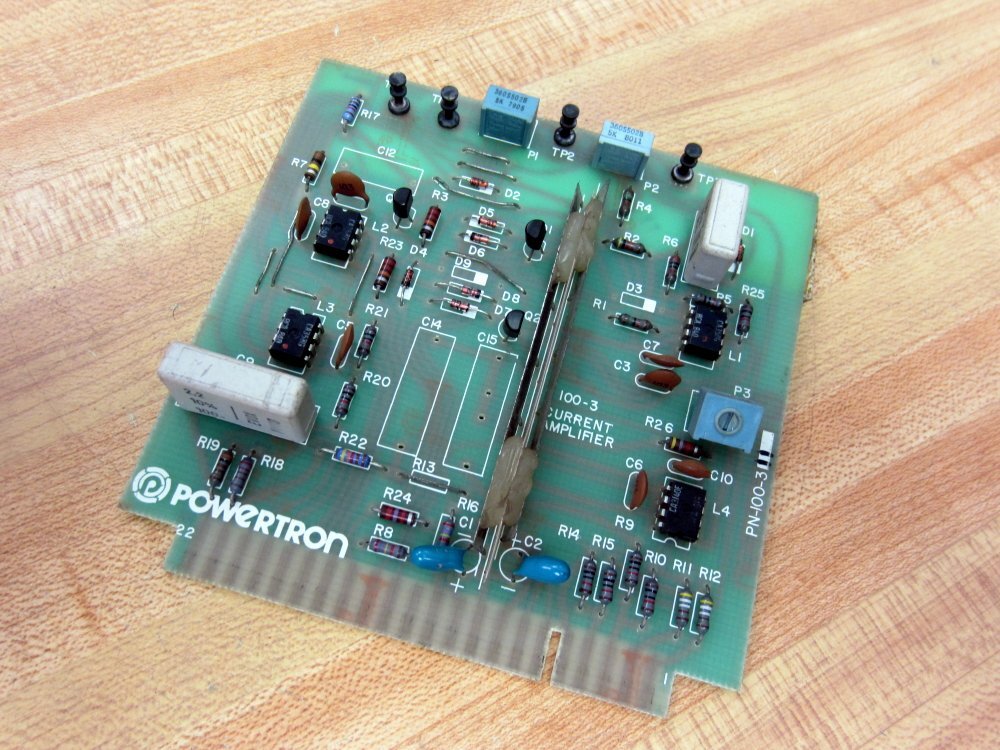 Powertron 100-311 Current Amplifier Board 100-3