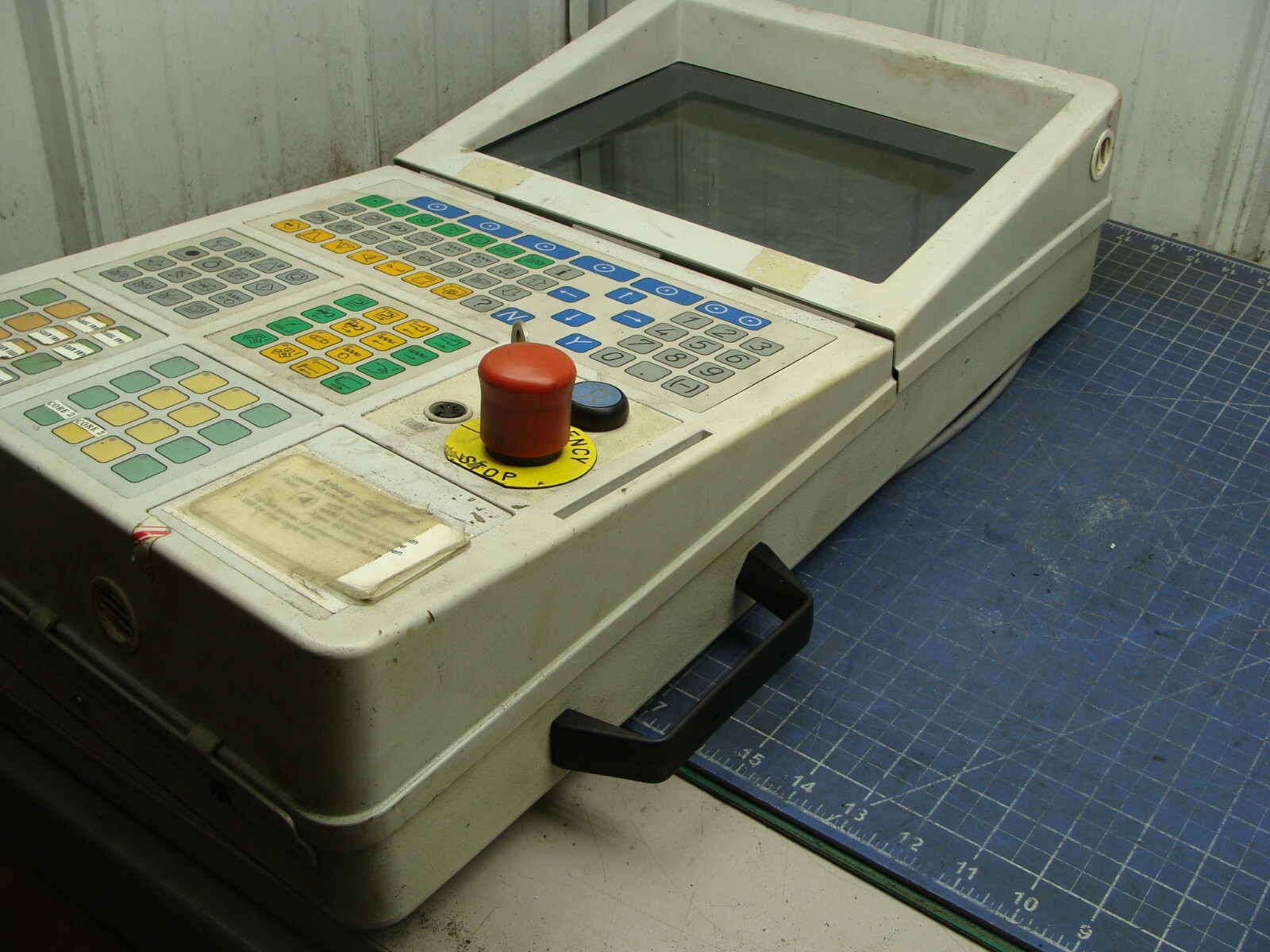 ARBURG DISPLAY CONTROL PANEL OPERATOR INTERFACE X001F (DAMAGED CASE)