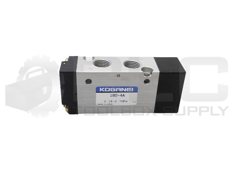 NEW KOGANEI 180-4A PNEUMATIC DIRECTIONAL VALVE 0.15-0.7MPA