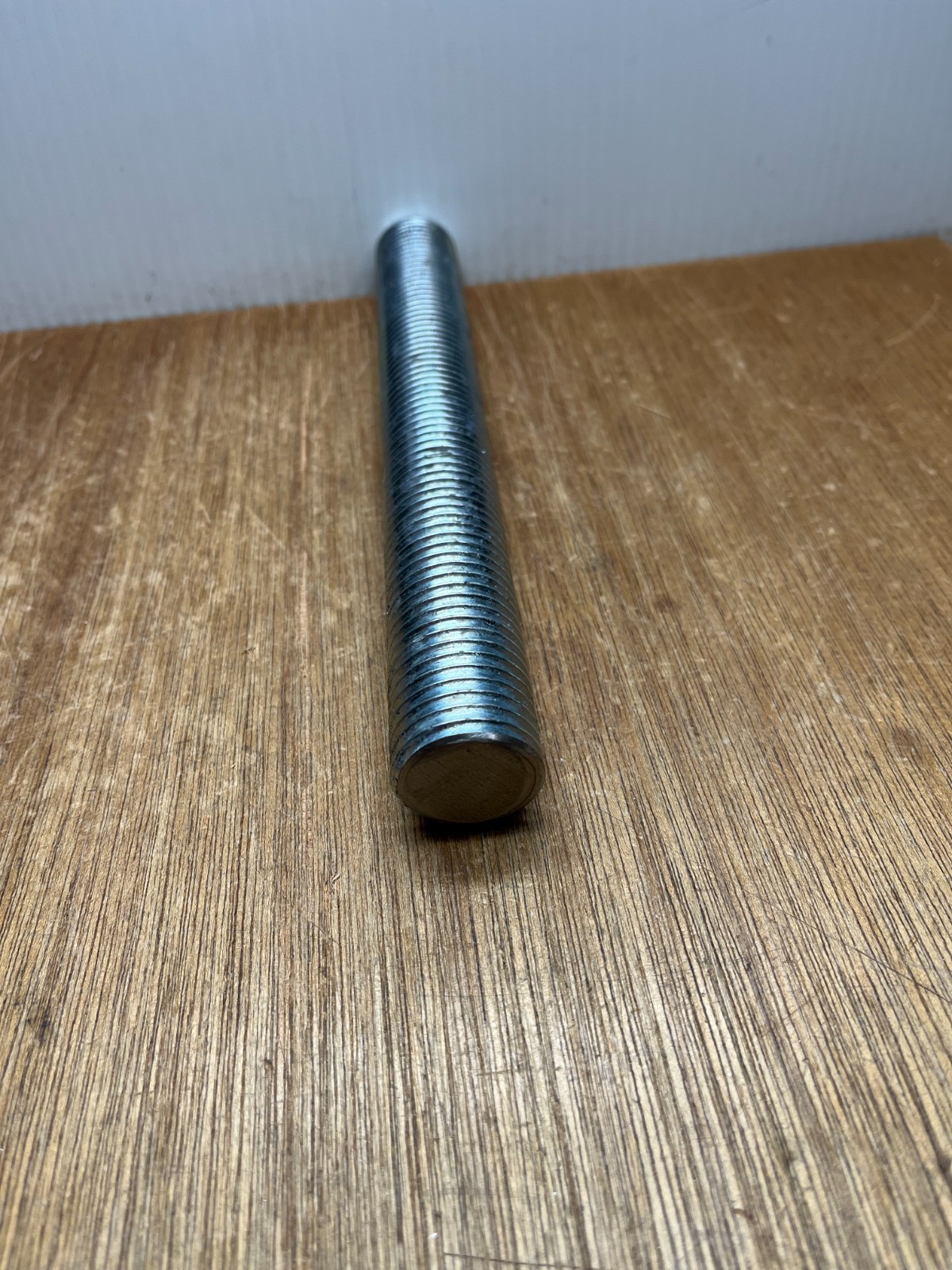 M30-3.5mm X 9-3/4″ Fully Threaded Allthread Rod Zinc Plated Steel Class 4.8