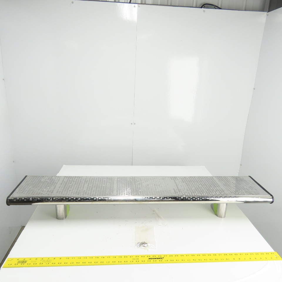 54-3/4″ L x 11″ W Chrome Truck Wing Cab/Bed Mount 6-1/2″ Height