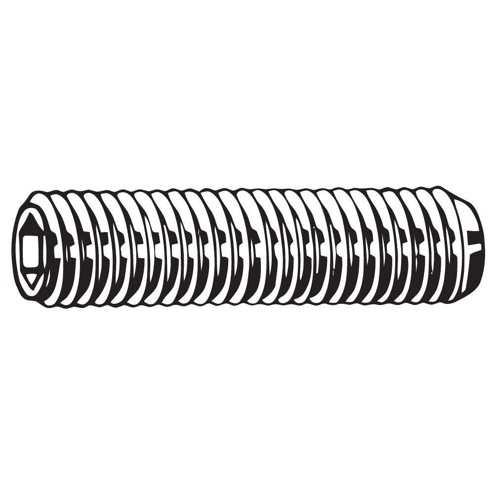 GRAINGER APPROVED M07850.050.0010 ScktStScrw,CupPt,M5-0.8,10mm L,PK100 31JX71