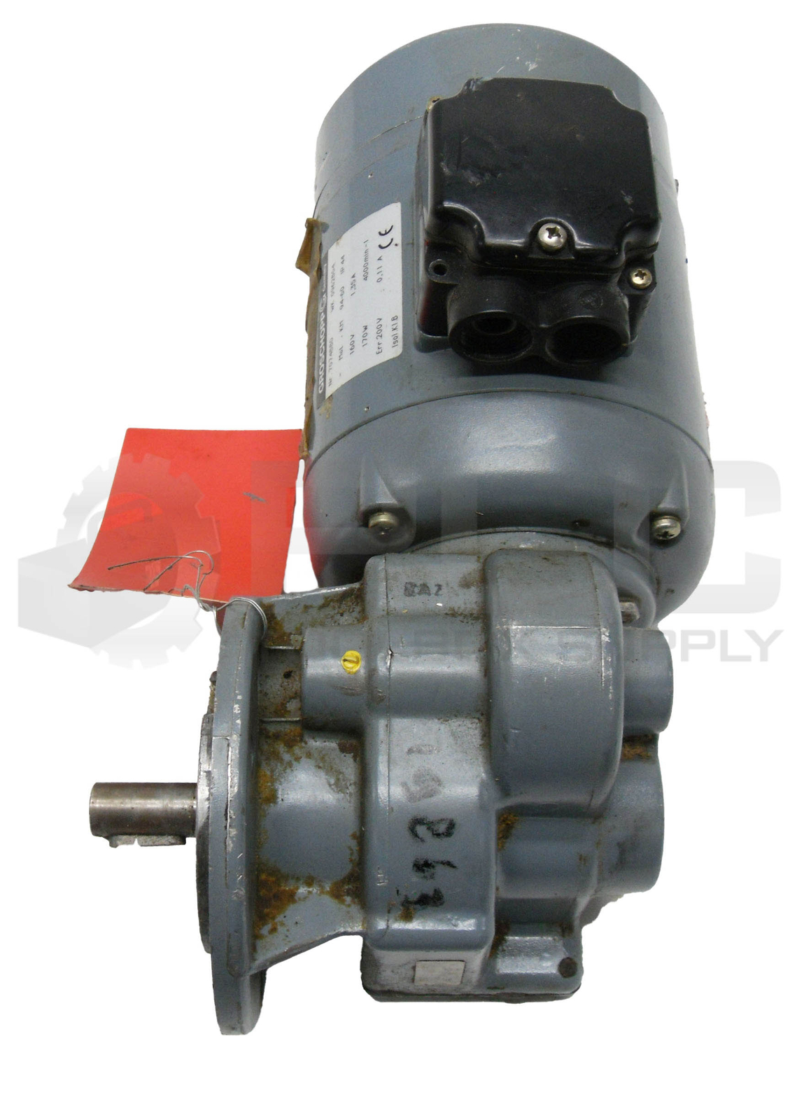 GROSCHOPP 7074880 WORM GEAR MOTOR **FOR PARTS NOT WORKING**