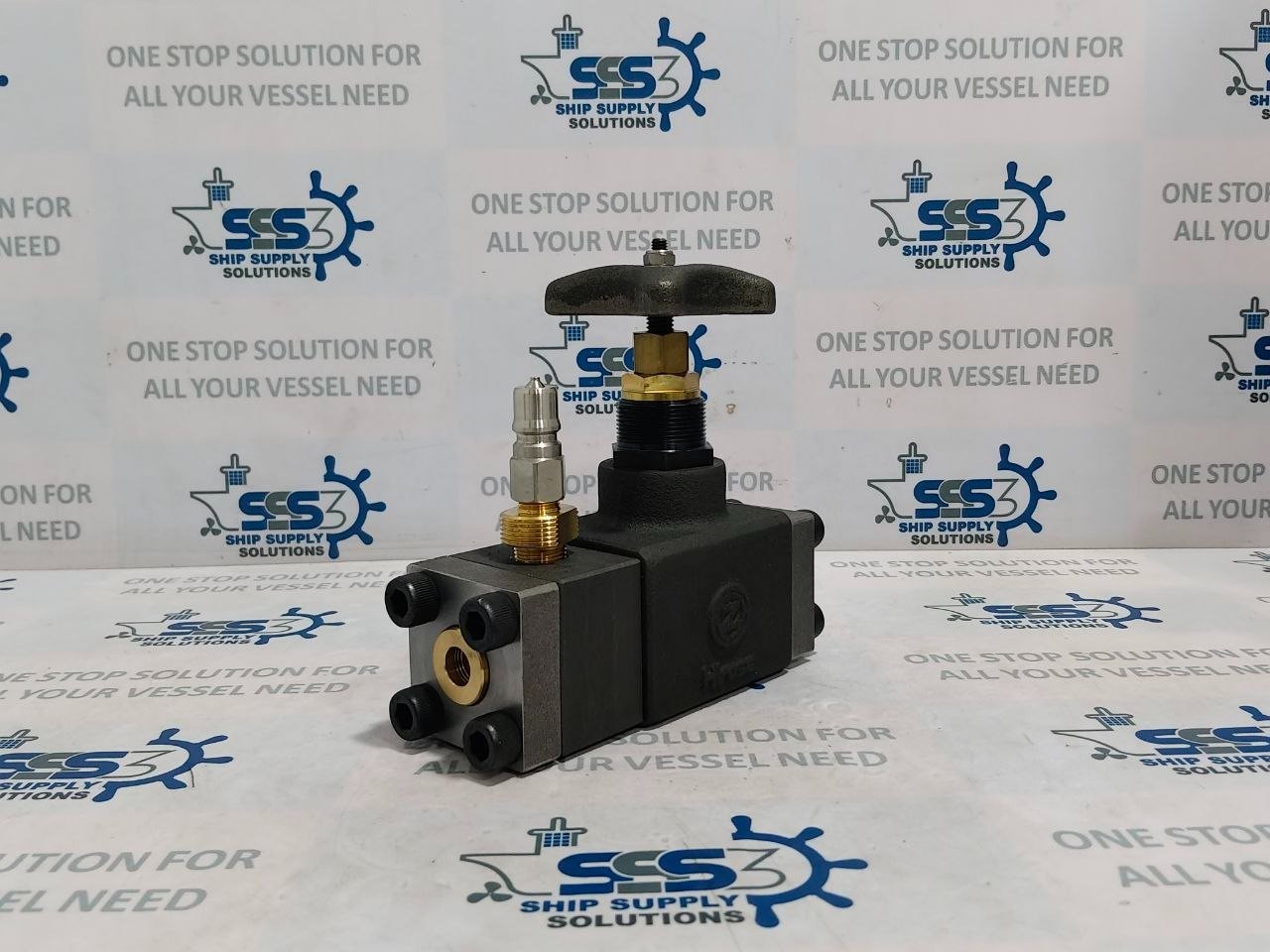 Hirose HF-4211-K-10-23-631 Hydraulic Valve Manifold Mount W/Handwheel