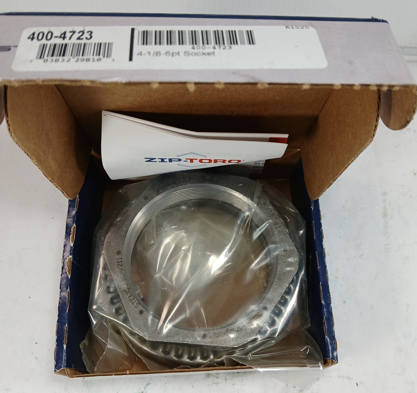 1 NEW STEMCO 400-4723 ZIP-TORQ AXLE SPINDLE NUT NIB **MAKE OFFER**
