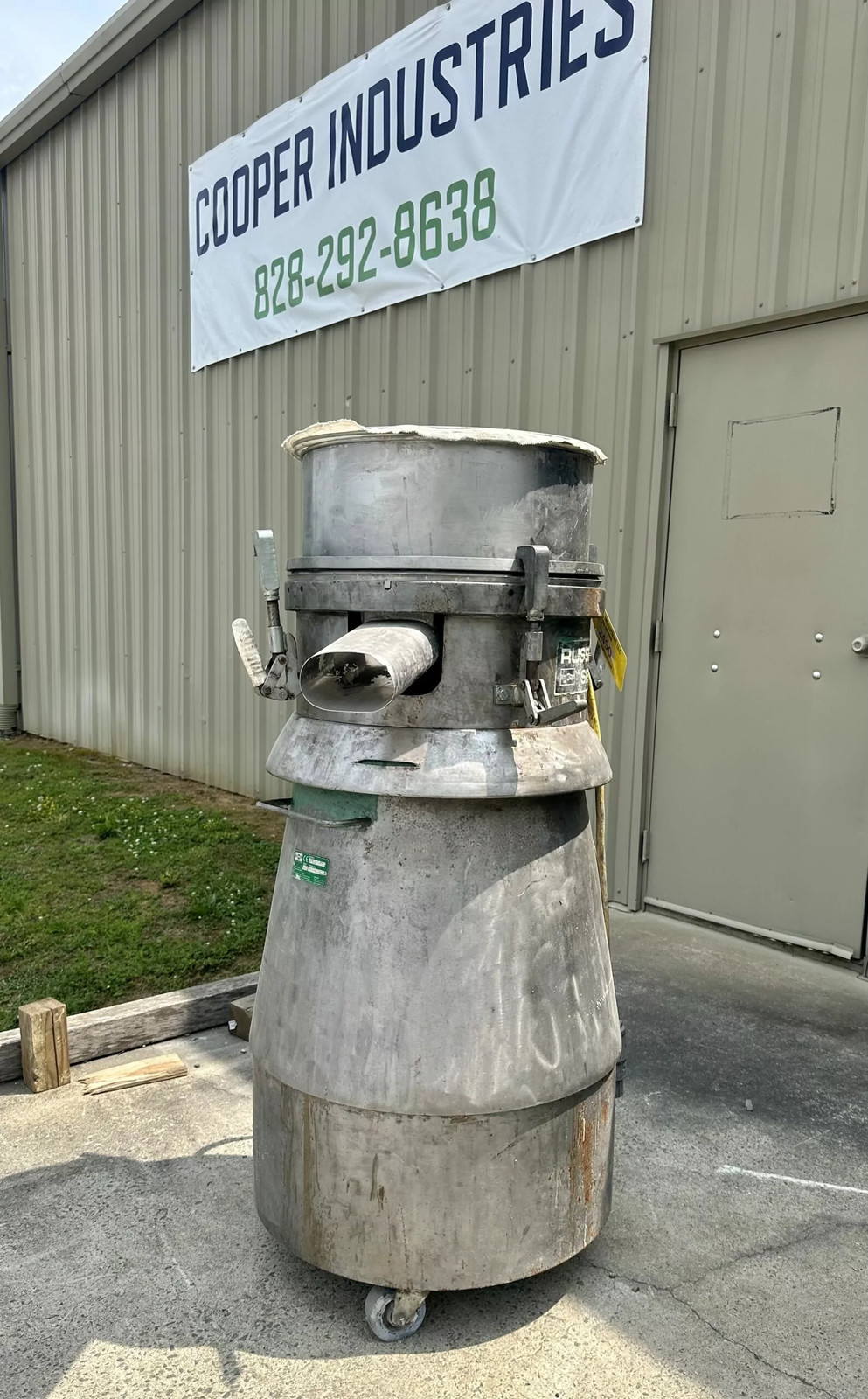 ITEM 2490: 20” DIAMETER RUSSELL FINEX SINGLE DECK SIFTER MODEL 16350 STAINLESS