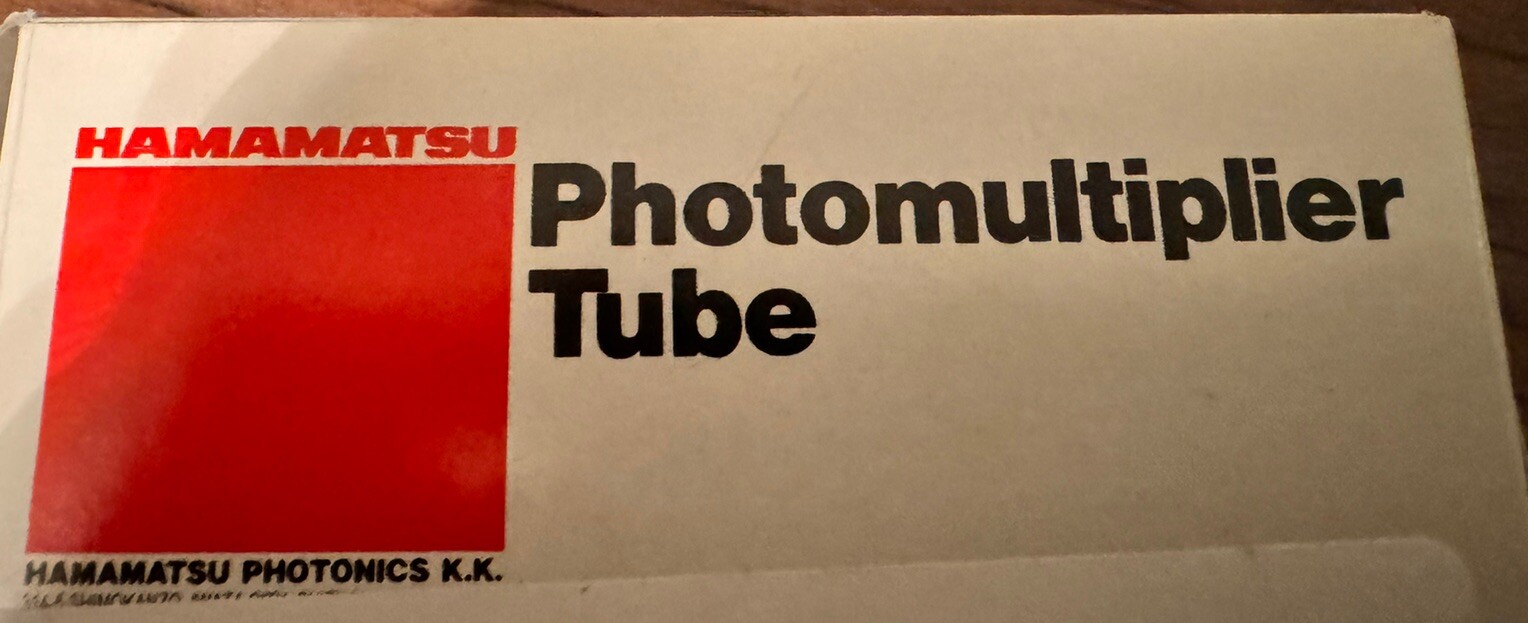 Hamamatsu Photomultiplier Tube R7446-07 TBC6061