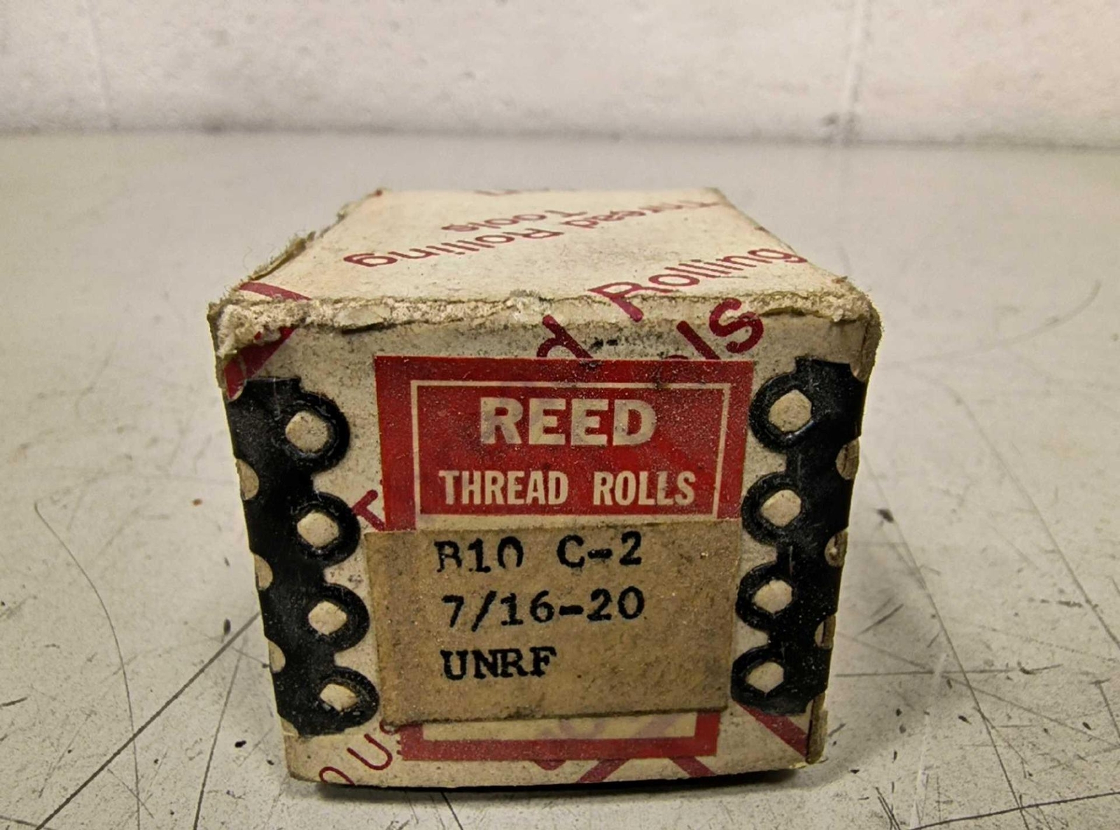 (7) B10 Thread Roll Dies, Reed & Winter, 7/16 20 & 24 UNRF, 1/4 20 & 28 + More