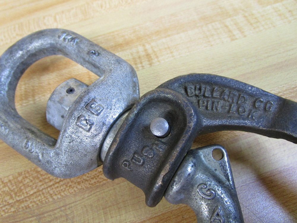 Crosby 45 Bullard Swivel Bail Hook