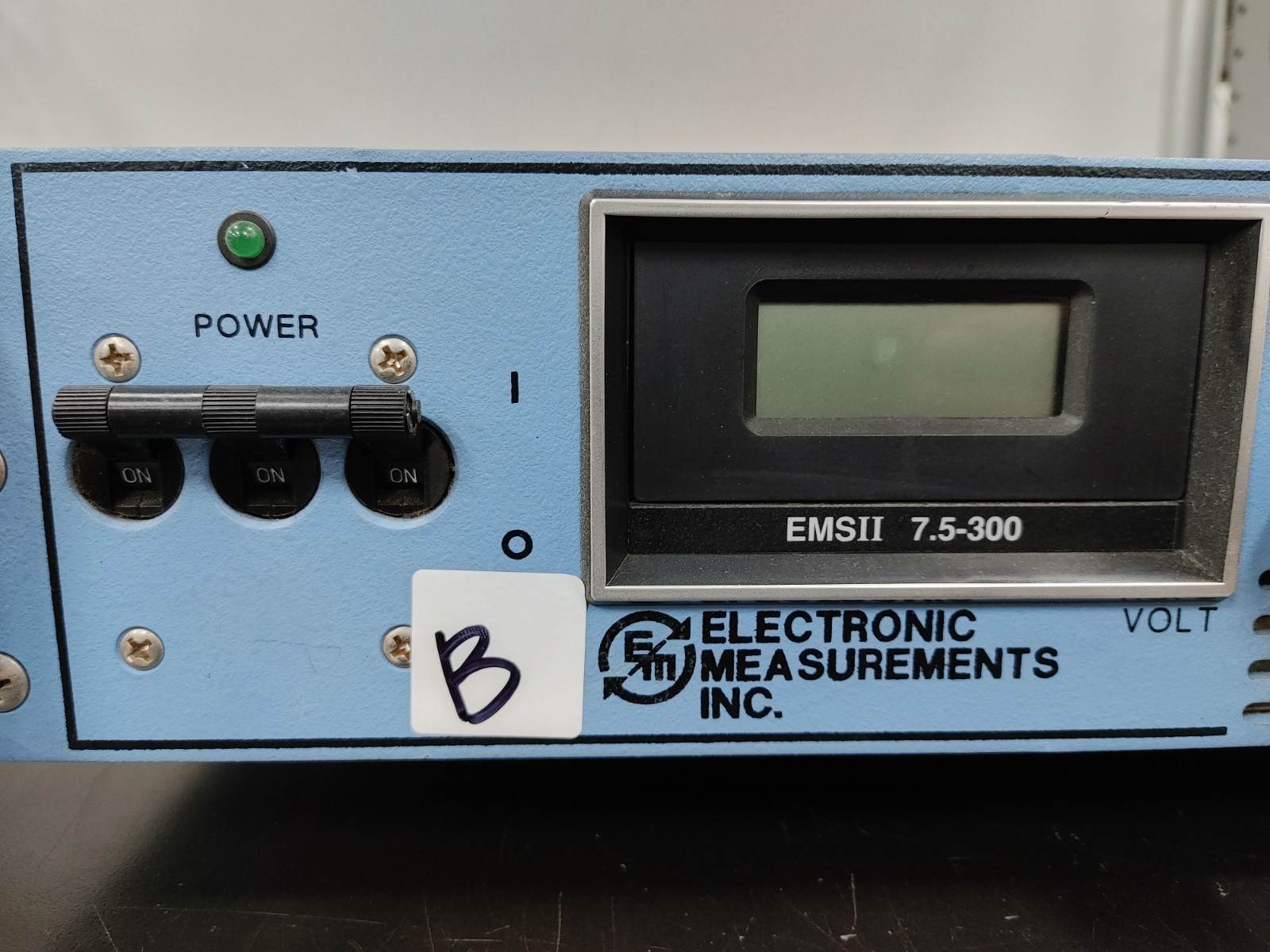 ELECTRONIC MEASUREMENTS EMSⅡ 7.5-300-2-D PN 00485215 EMS Ⅱ Power Supply