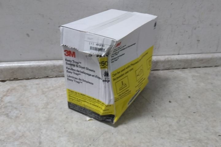 3M 55654W 125 Ft Roll Length 6 x 8 In Sheet Size 250 Sheets Dust Cloth
