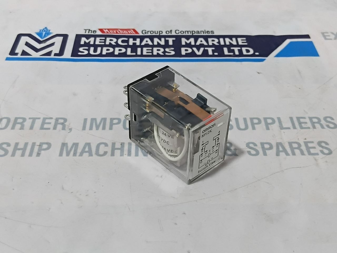 Omron MY2K DC24V Keep Relay D-42821-1 Relay Size 21.5 x 42.4 x 28