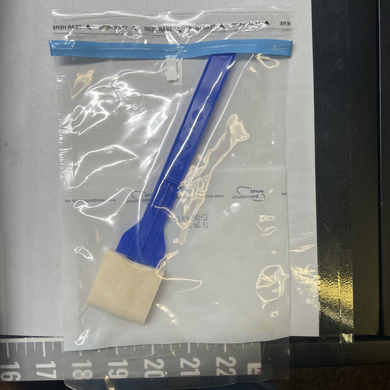 World Bioproducts EZ-10HC-PUR Surface Sampling EZ Reach Sponge