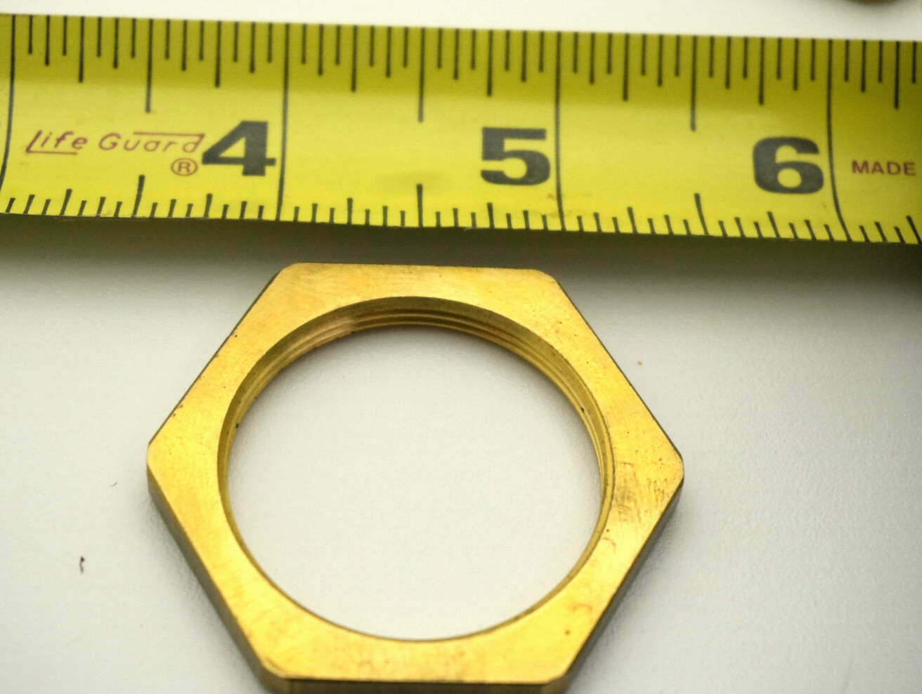 Lot of 5 – Murdock Brass Retaining Jam Nut 4100-249-199
