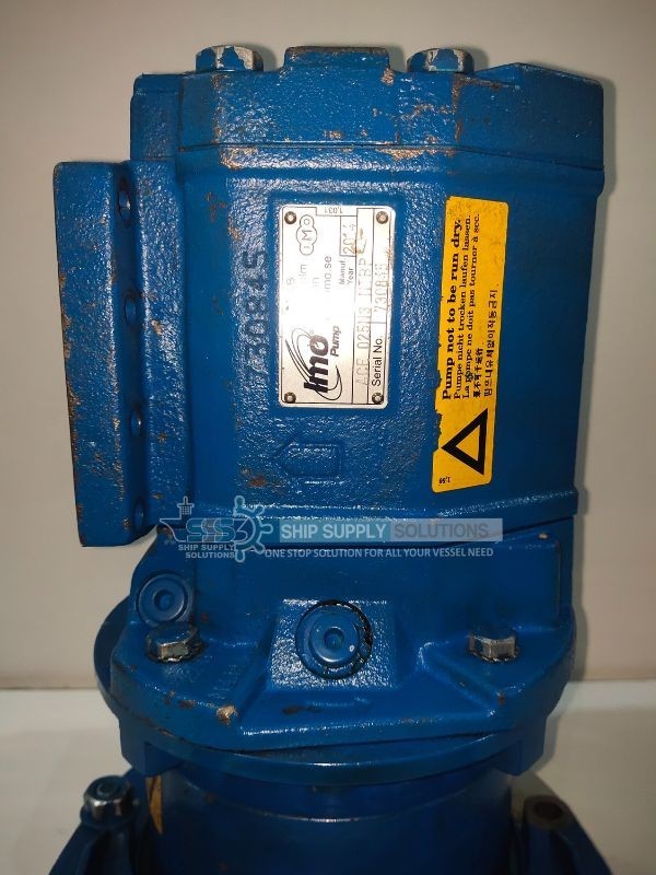 IMO PUMP ACE 025N3 NTBP Triple Screw Pump ACE025N3NTBP – 2014 (Unused New)