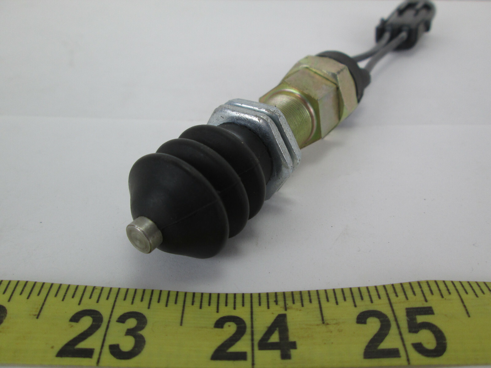 Plunger Switch Button Pollak with 2-Pin Delphi Connector