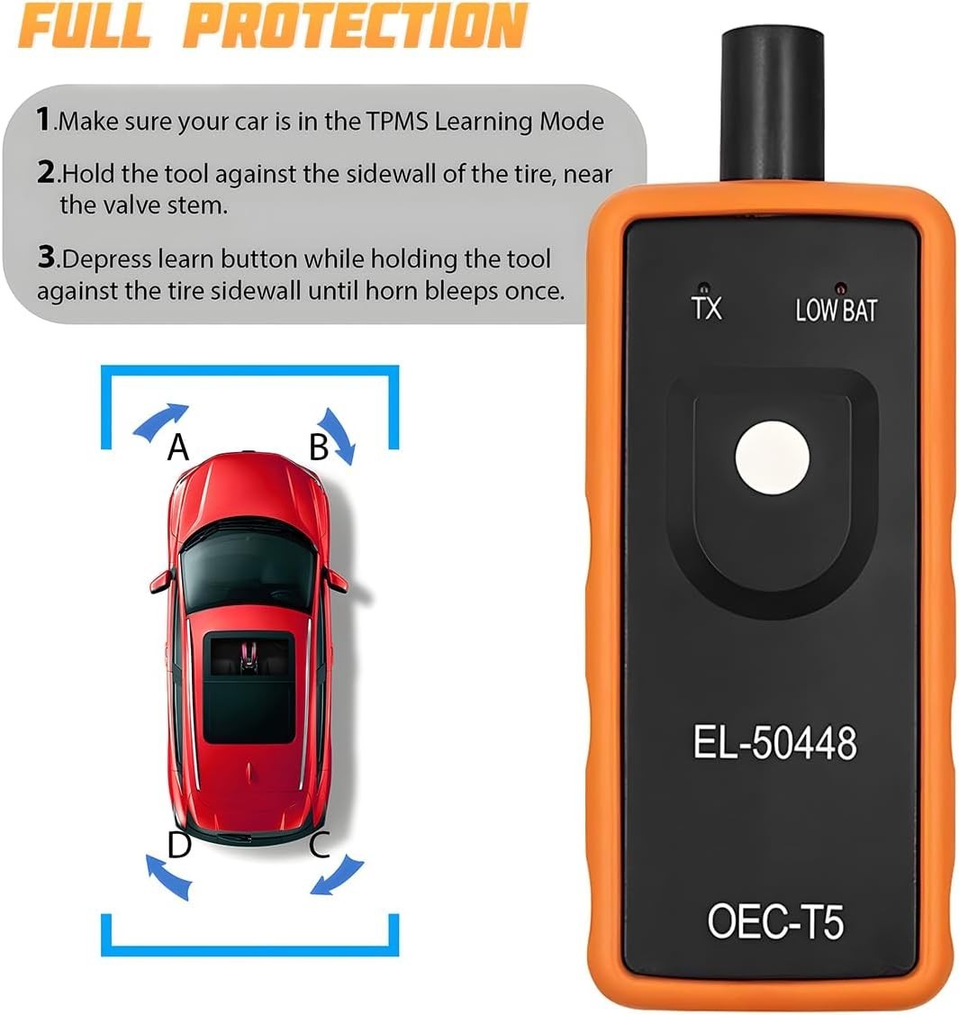 Universal Tpms Relearn Tool,system Programming Training,oec-t5 Tire Pressure Mon
