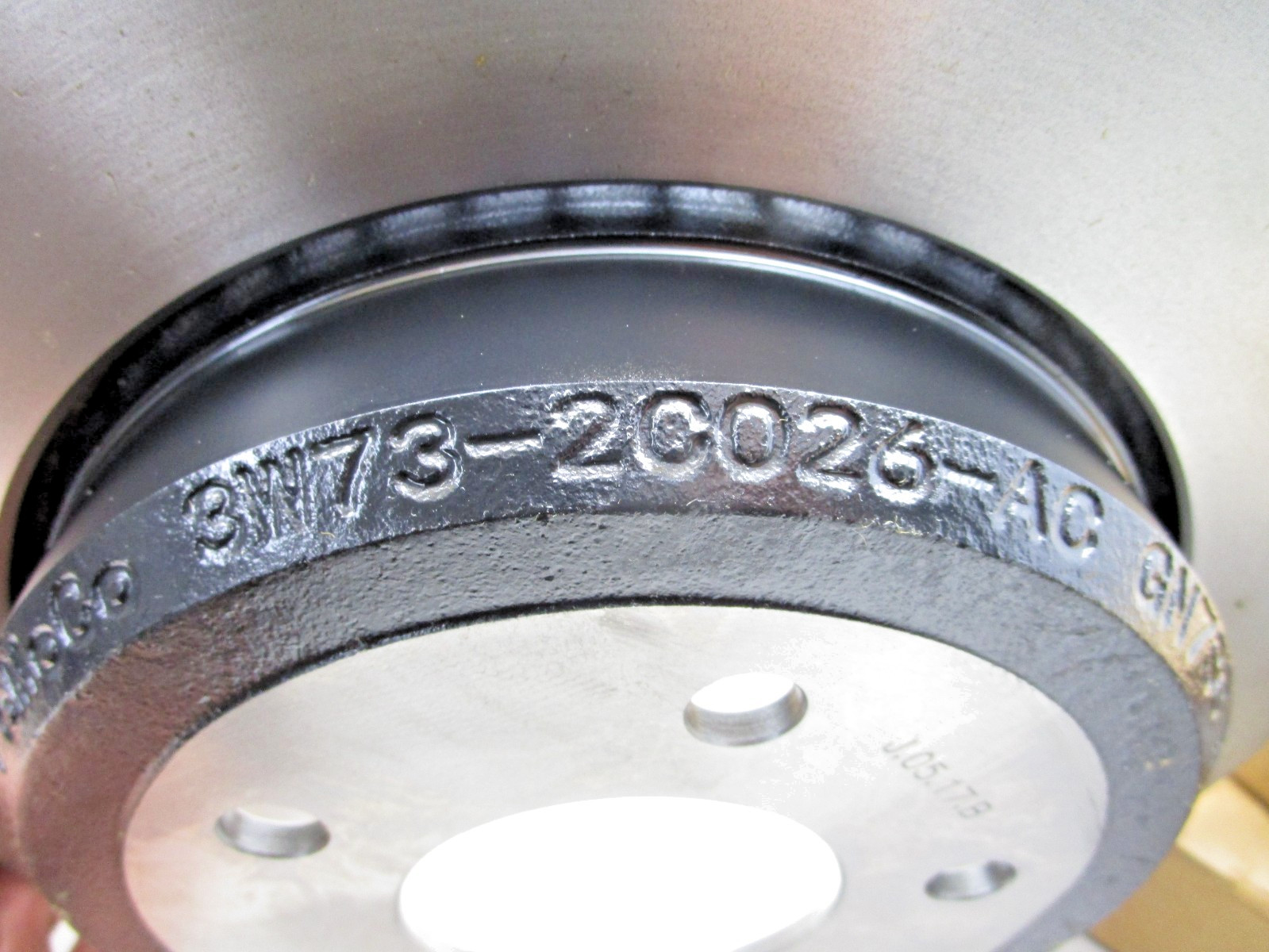 Ford BRRF-271 Brake Rotor Set Rear 03-11 Crown Victoria