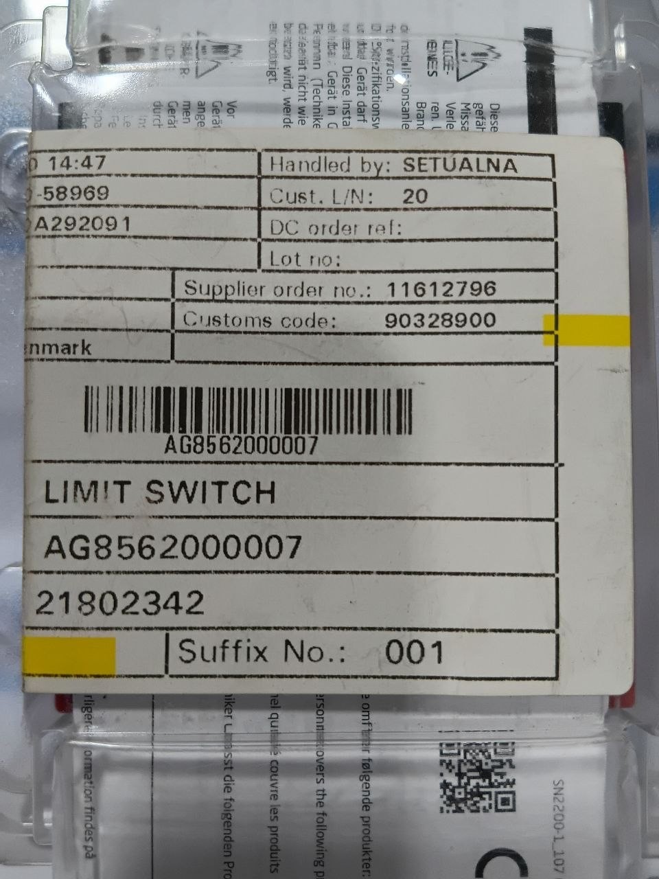 PR Electronics 2231 Trip Amplifier 2231P 24-230VAC 24-250VDC 2W 50/60HZ