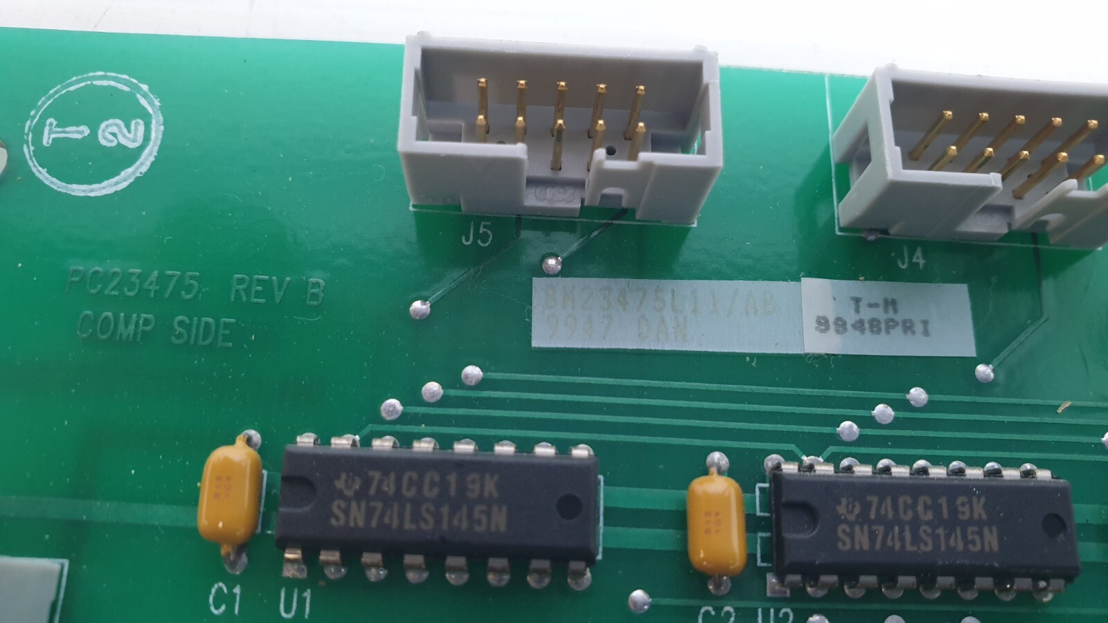 PRI Brooks Automation ELEC I/O ASSY MTG L11 BRS Board P/N BM873421C PC23475