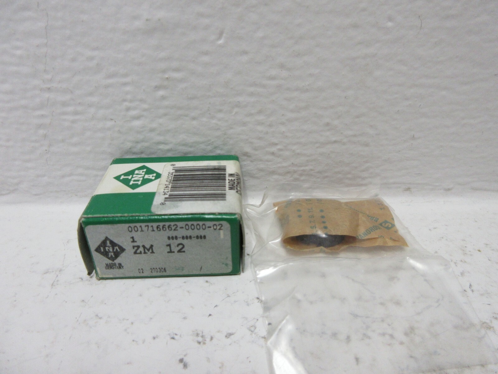 INA ZM12 NEW MINIATURE BEARING LOCK NUT ZM12