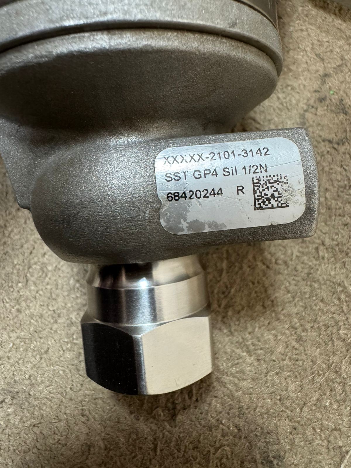 Rosemount / Pressure Transmitter / 3051TG4 / WP 3705PSI-256BAR / Cal. 0-235BAR G