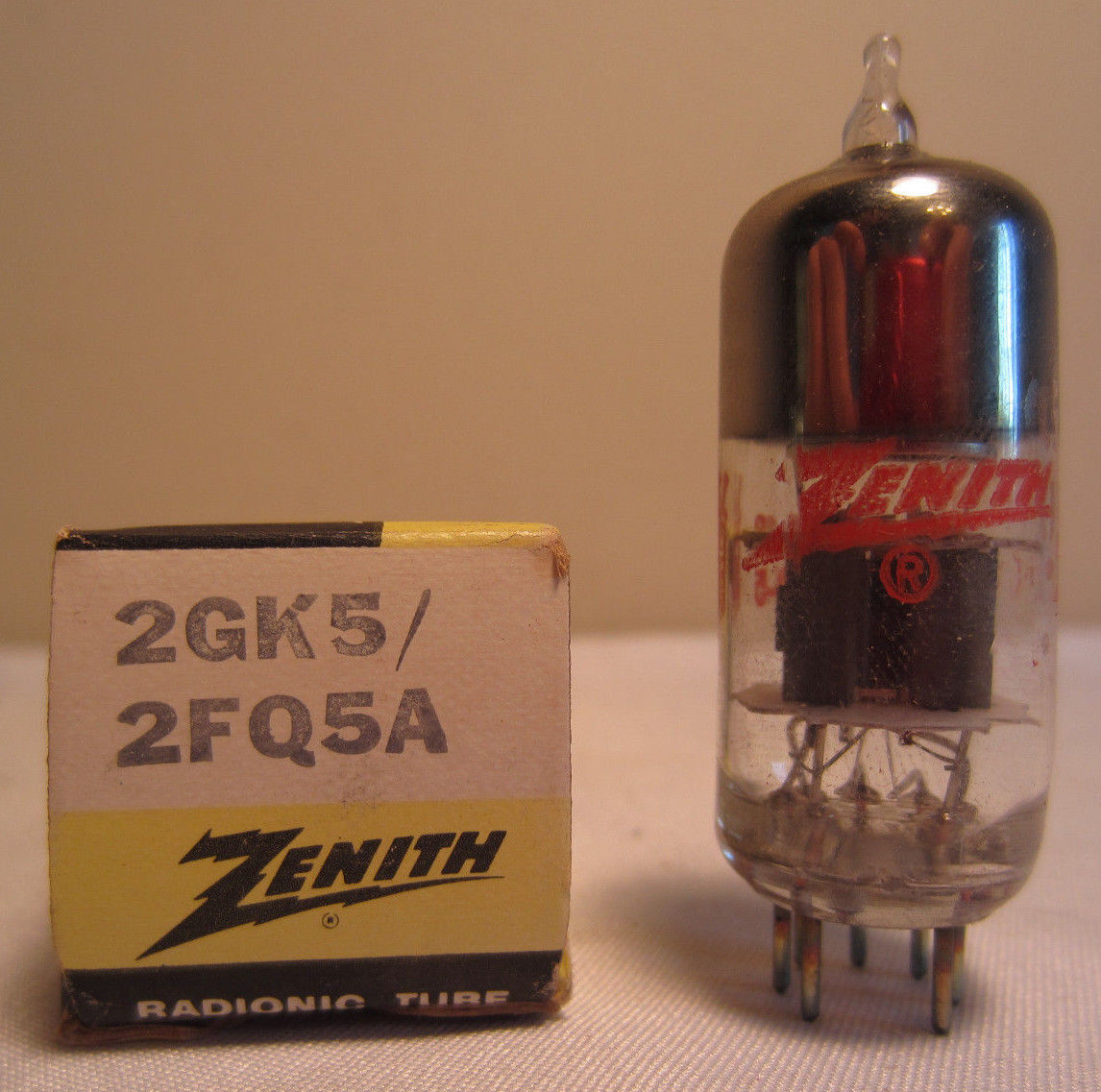 Zenith 2GK5 2FQ5A Radionic Electronic Tube In Box