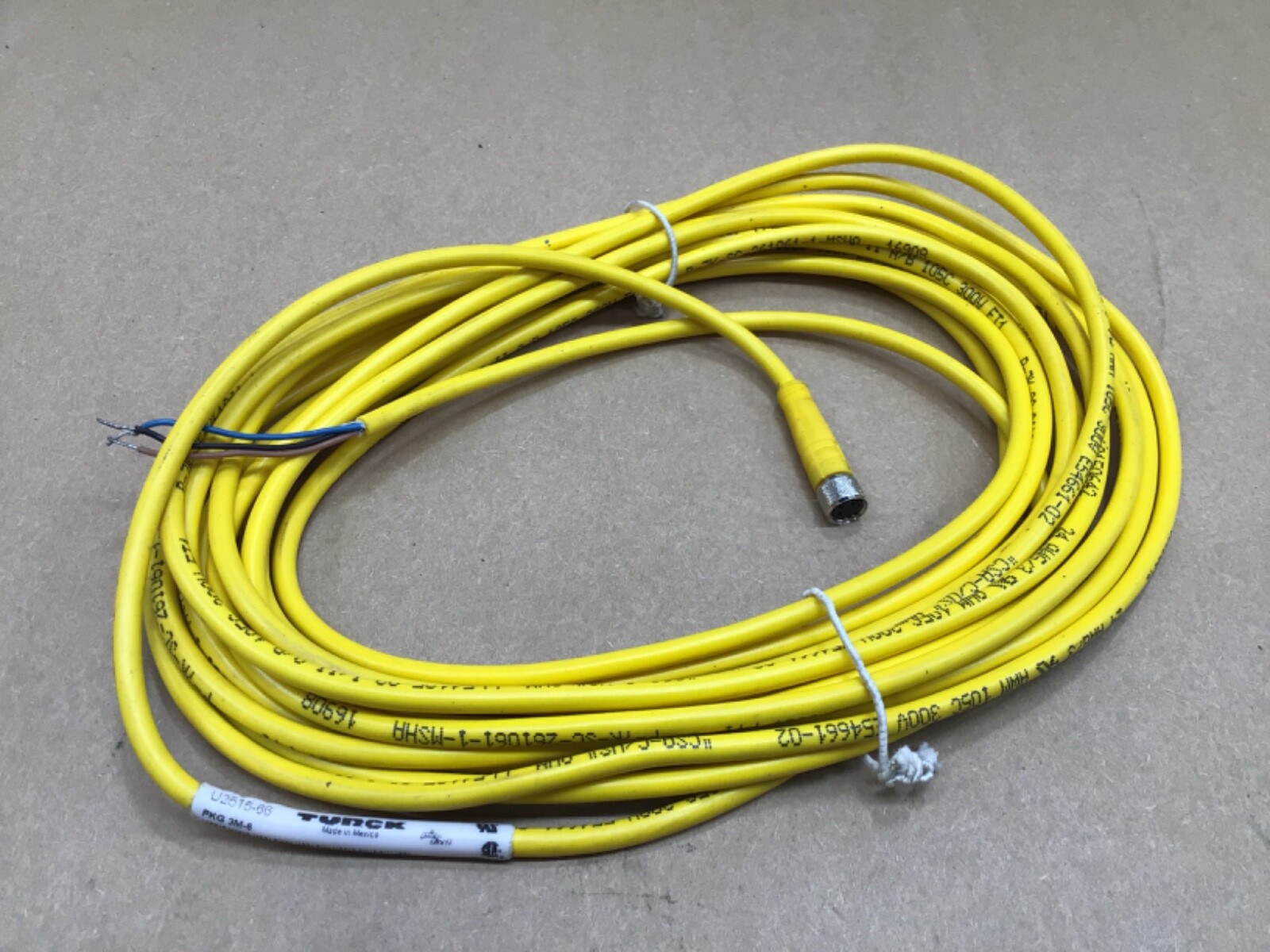 Turck U2515-66 PKG 3M-6 Female #4028K47IAC