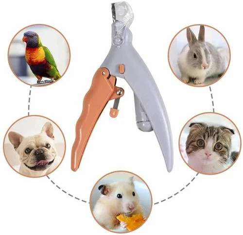 Professional Pet Nail Clippers with LED Light – Cat & Dog Nail Cutter Scissors