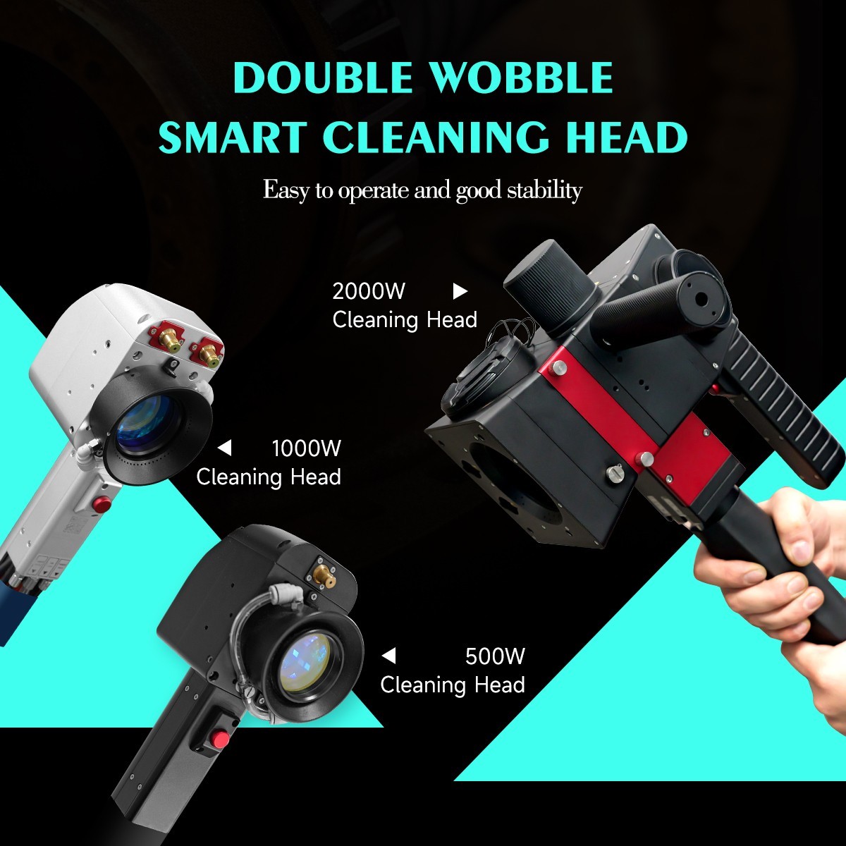 1000W Pulse Laser Cleaning Machine Laser Cleaner for Metal Paint Rust Coating