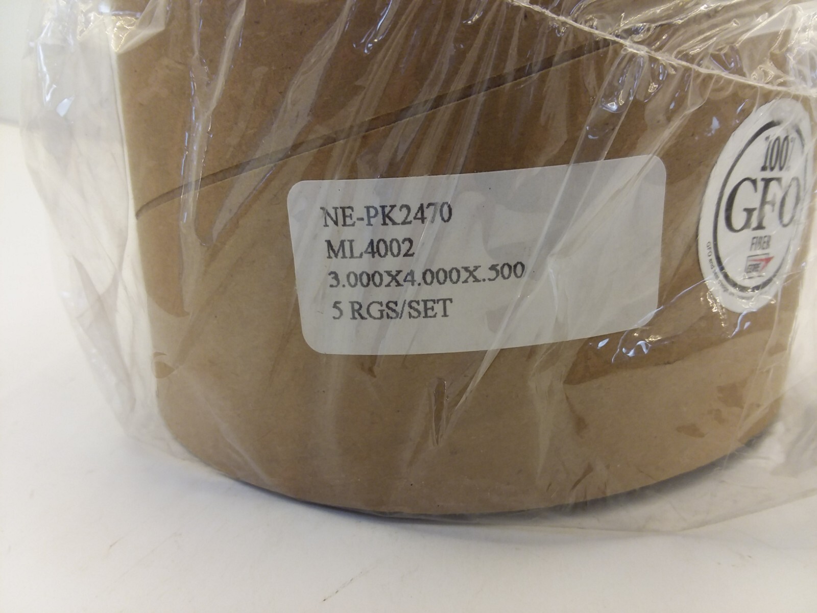 GORE ML-4002 SHAFT PACKING 1/2IN CROSS SECTION 5 RINGS PER SET NIB