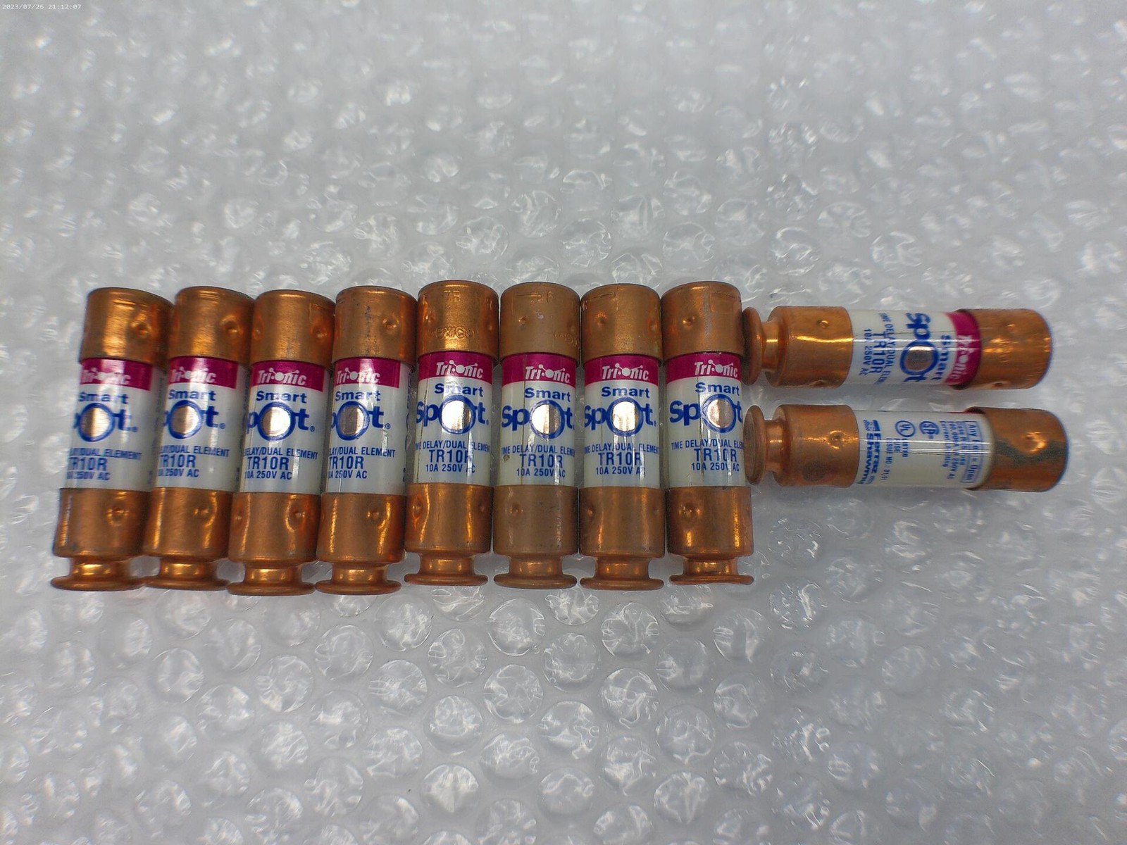 FERRAZ SHAWMUT TR10R FUSE LOT OF 10 NSNP