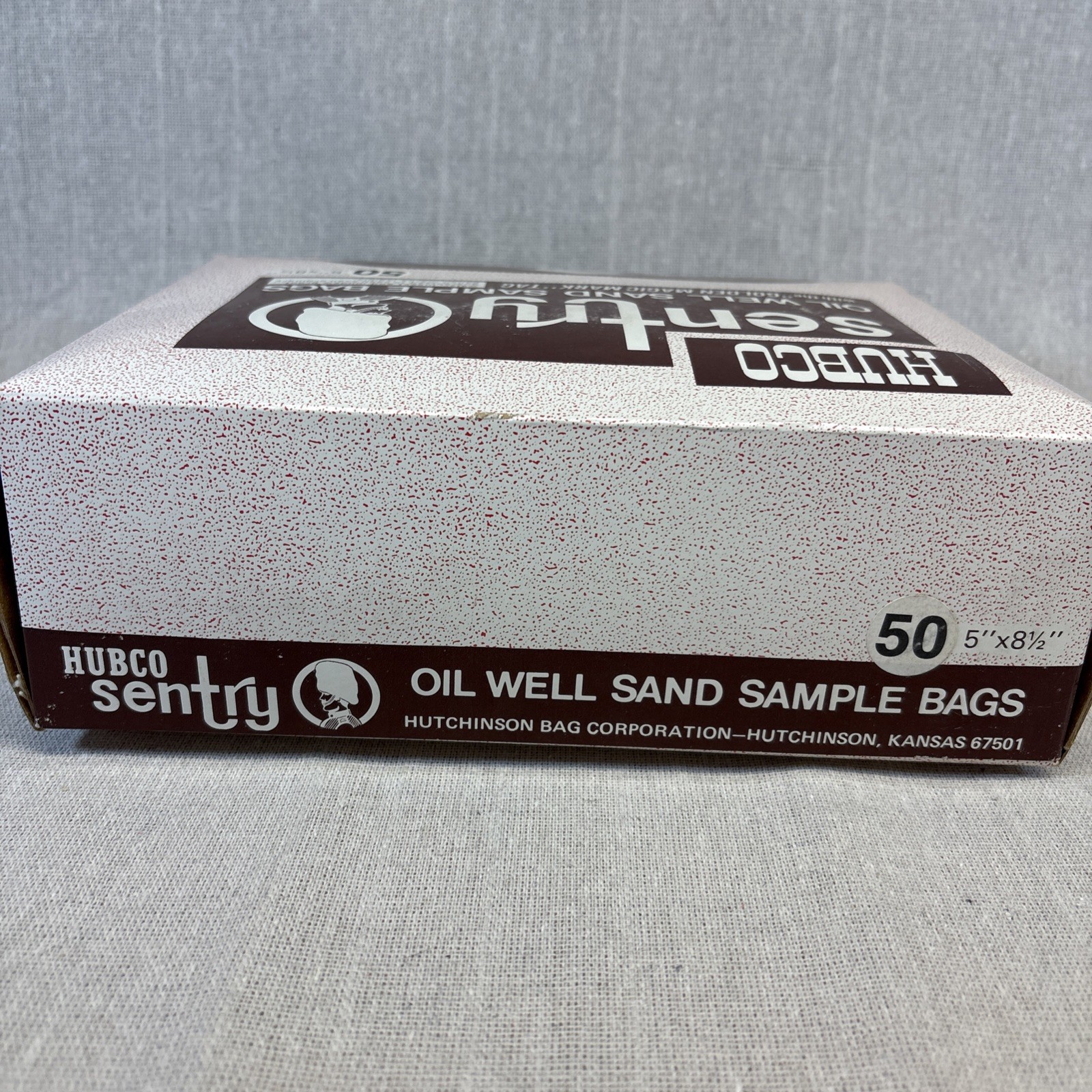 Hubco Sentry Oil Well Sand Sample Bags 5”x8 1/2” With Golden Magic Mark Tag 50ea