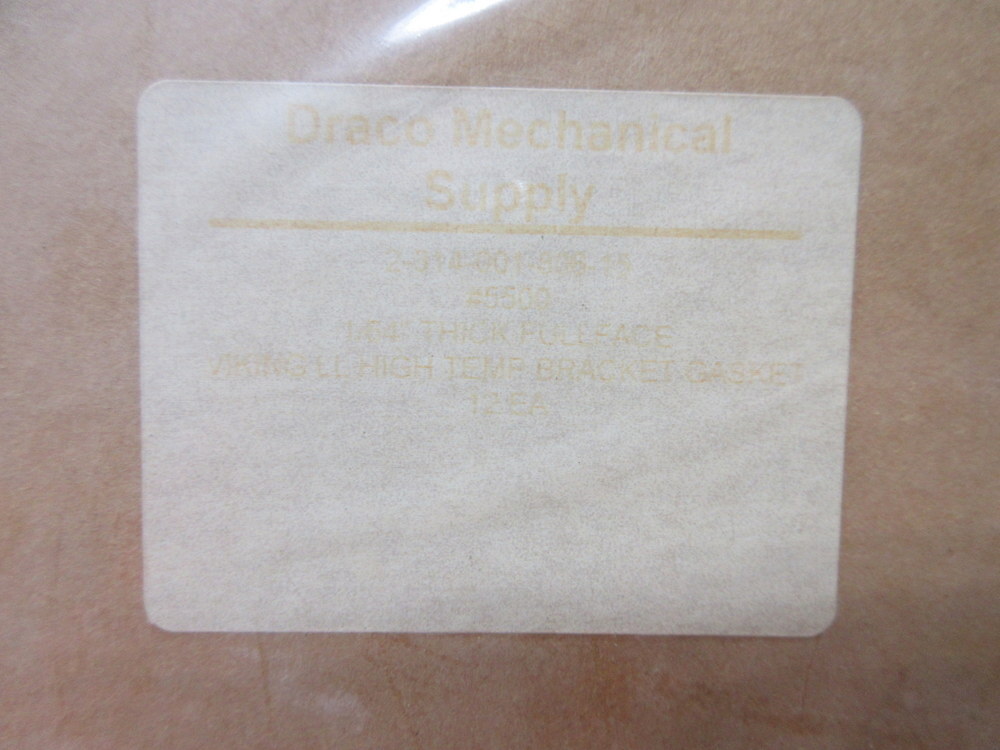 Draco Mechanical Supply 2-314-001-804-15 3″ Gasket 231400180415 (Pack of 12)