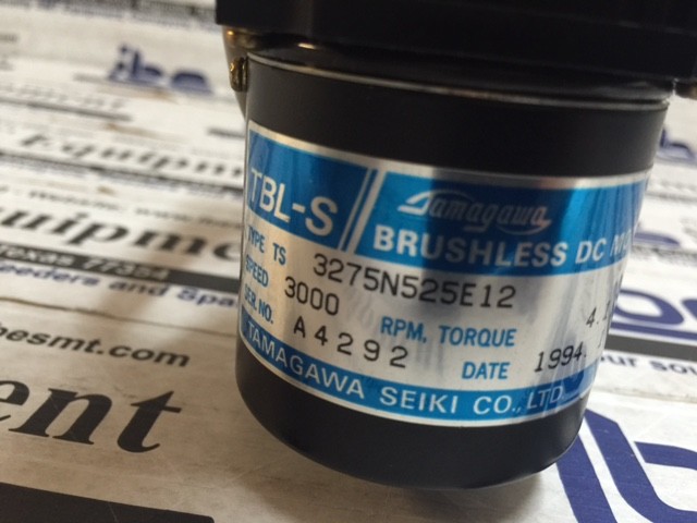 Tamagawa TBL-S AC Servo Motor – 3275N525E12 w/ Warranty