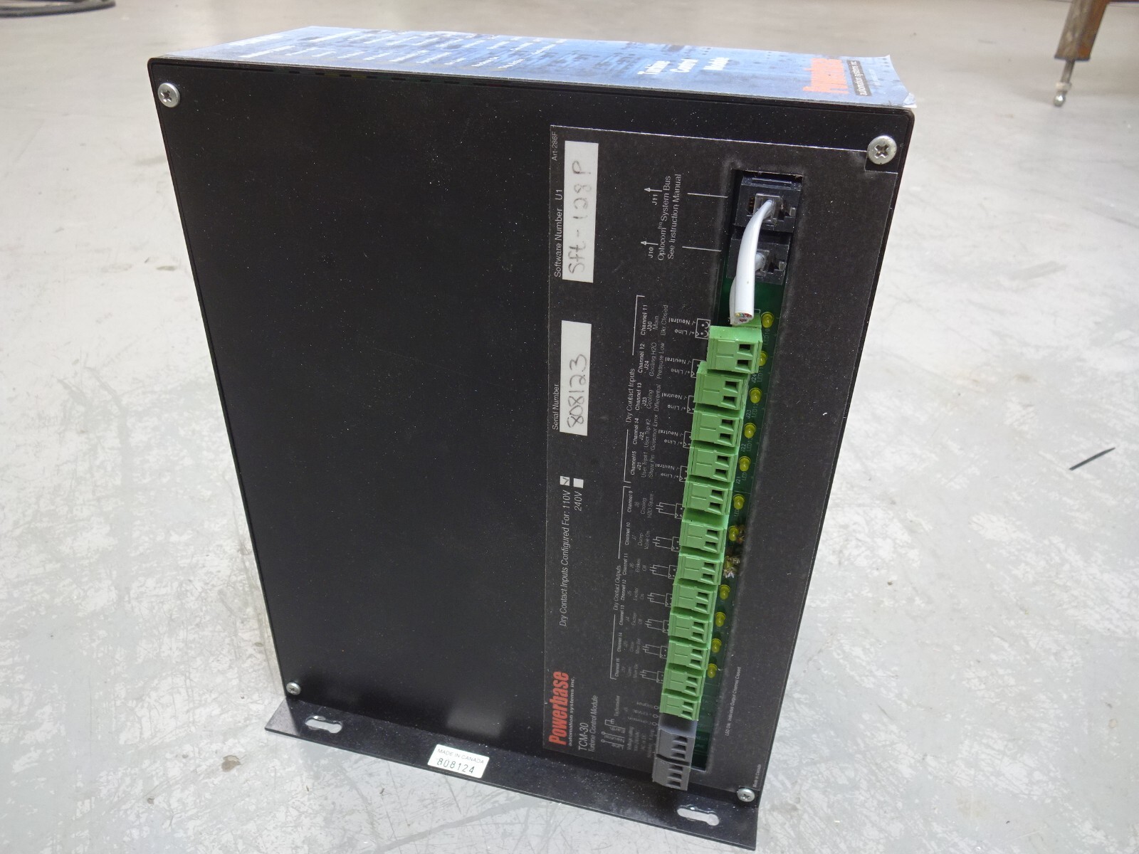 POWERBASE TCM-30 / TURBINE CONTROL MODULE / FOR HYDRO POWER STATIONS