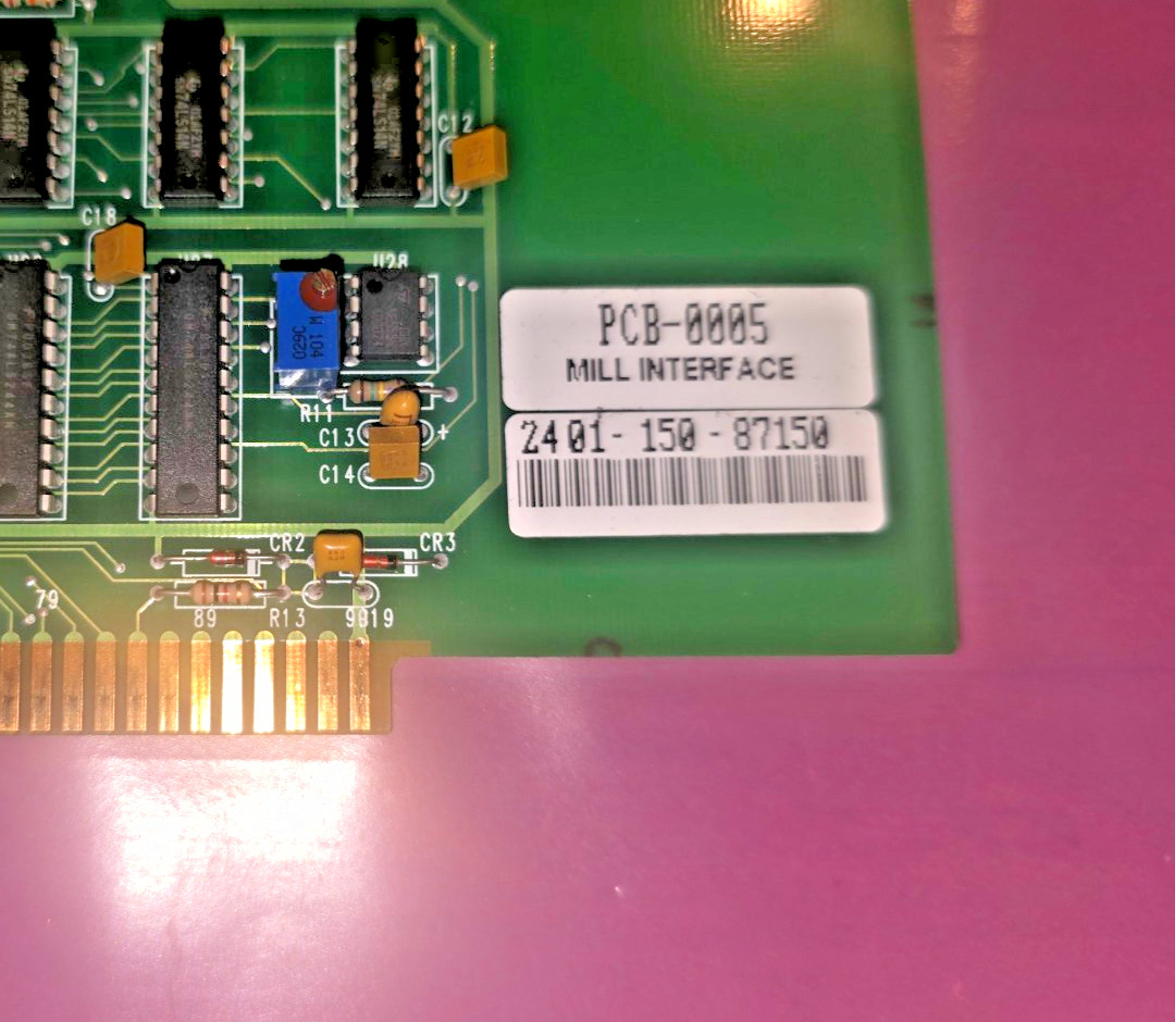 FADAL CIRCUIT BOARD 1040-2B PCB-0005 Mill Interface Free Ship & Warranty