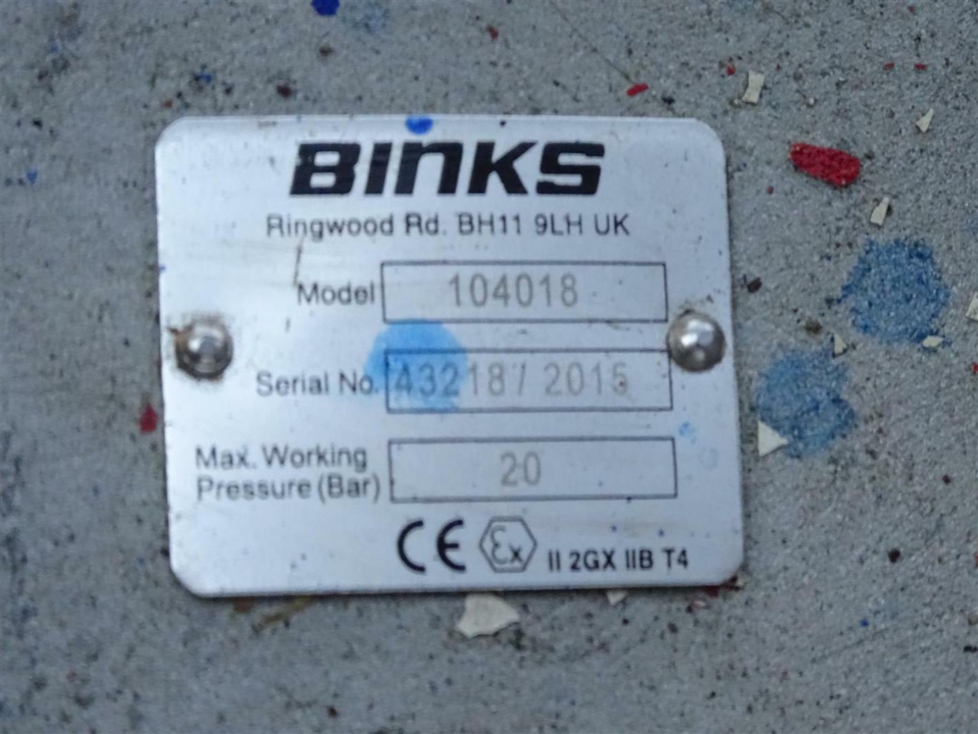 Binks E2 Electric Smart Pump, 1HP 230/460v, 1″ Sanitary Connections , 104018