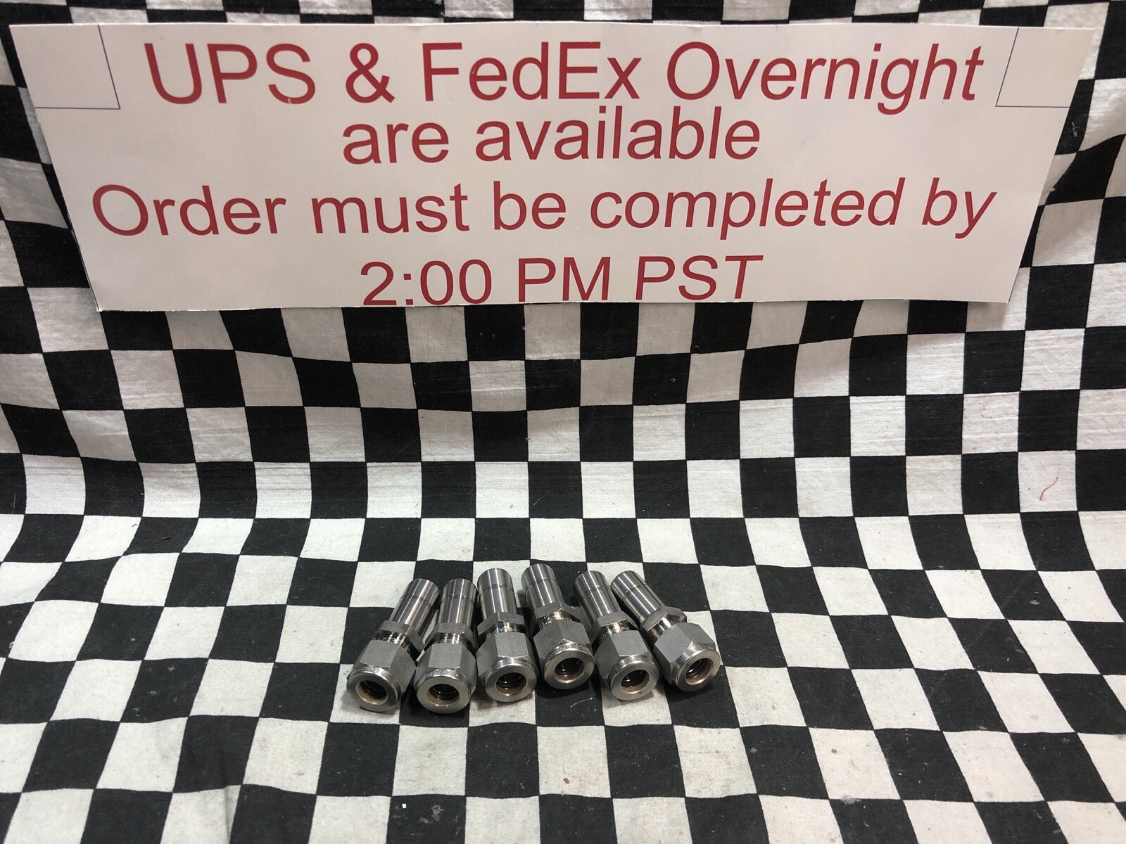 SWAGELOK Reducer 3/8″ X 1/2″, SS-600-R-8, SS600-R8, LOT OF 6, SHIPSAMEDAY#Y54