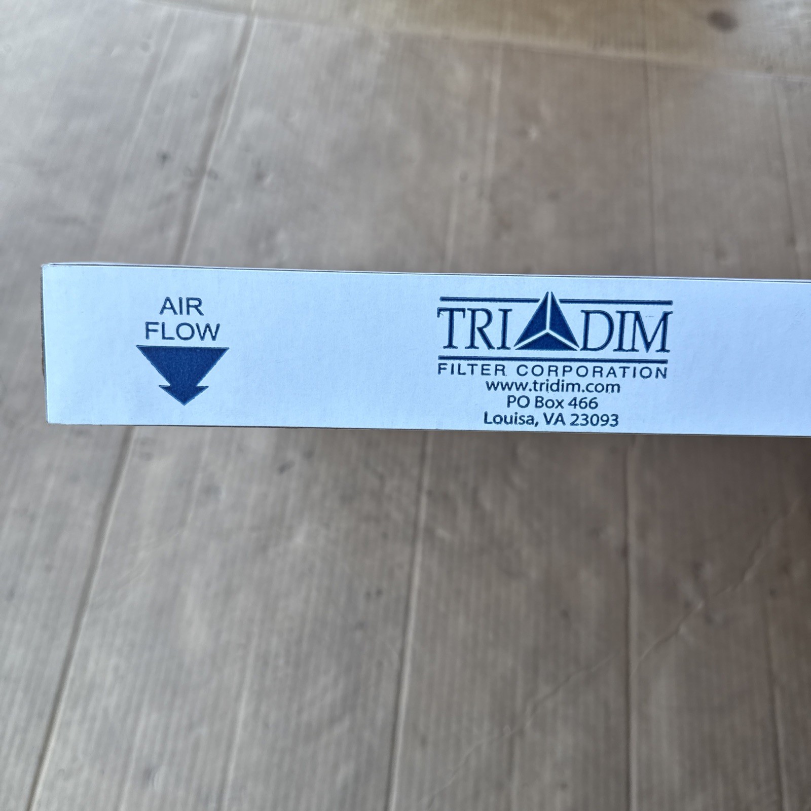 Tri Dim 825P Tri-Pleat 20″ x 20″ x 2″ Air Filter Lot Of 12 IN BOX