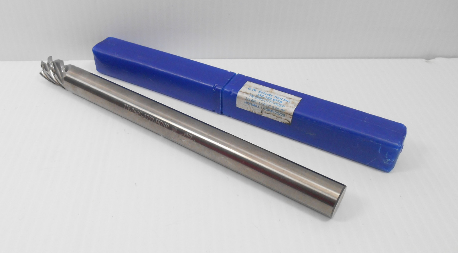 Gw Shultz TN-264G-2777-Hgsp ¾ 6FL 1.00 End Mill 9″L