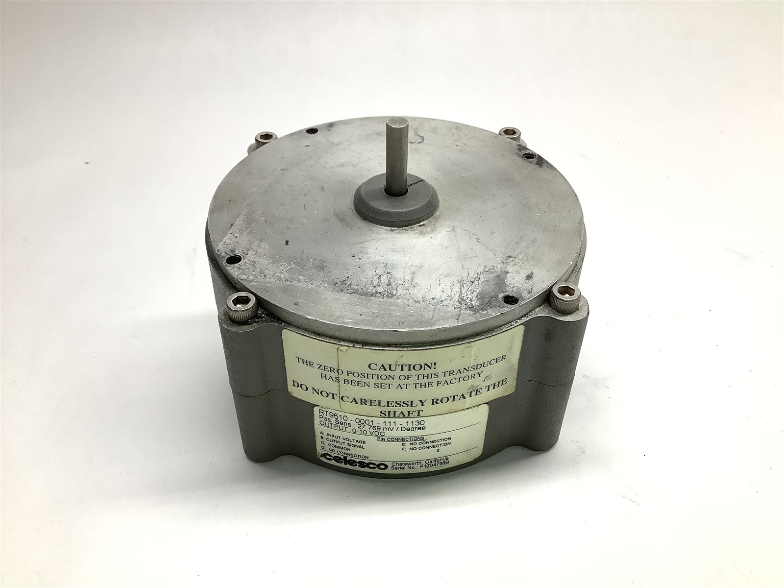 USED CELESCO RT9510-0001-111-1130 TRANSDUCER L7-4