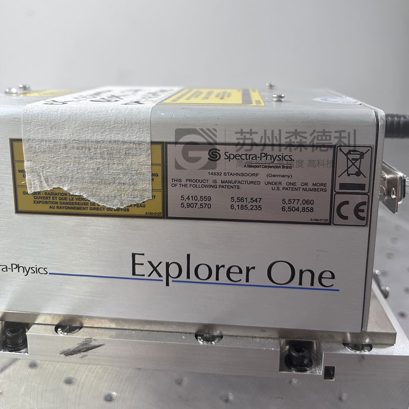 Used Spectra Physics laser Explorer one 355nm EONE-355-300