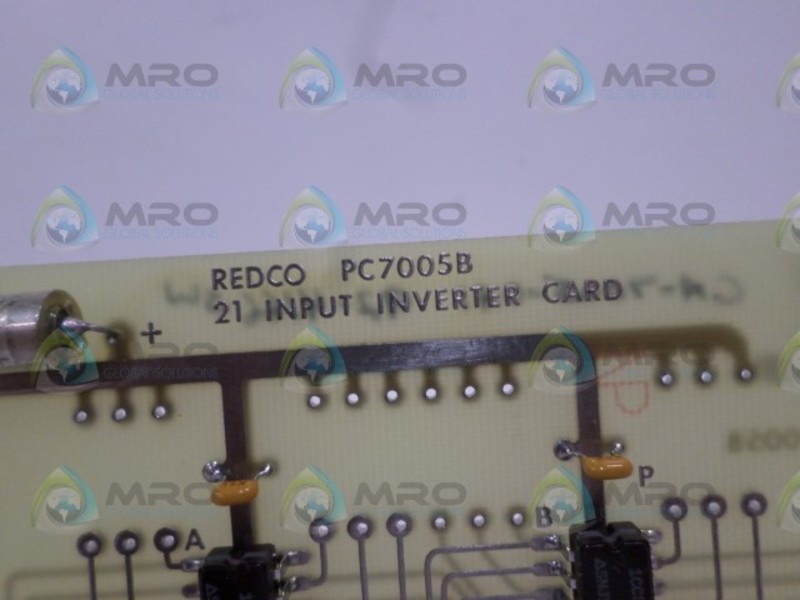 LLOYD CONTROLS REDCO PC7005B INPUT INVERTER CARD NSNP