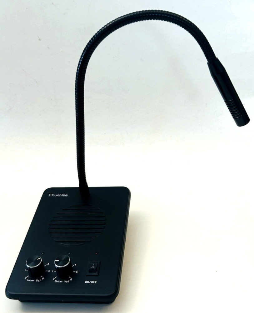 ChunHee Intercom Dual-Way Anti-Interference Microphone w/ Charger
