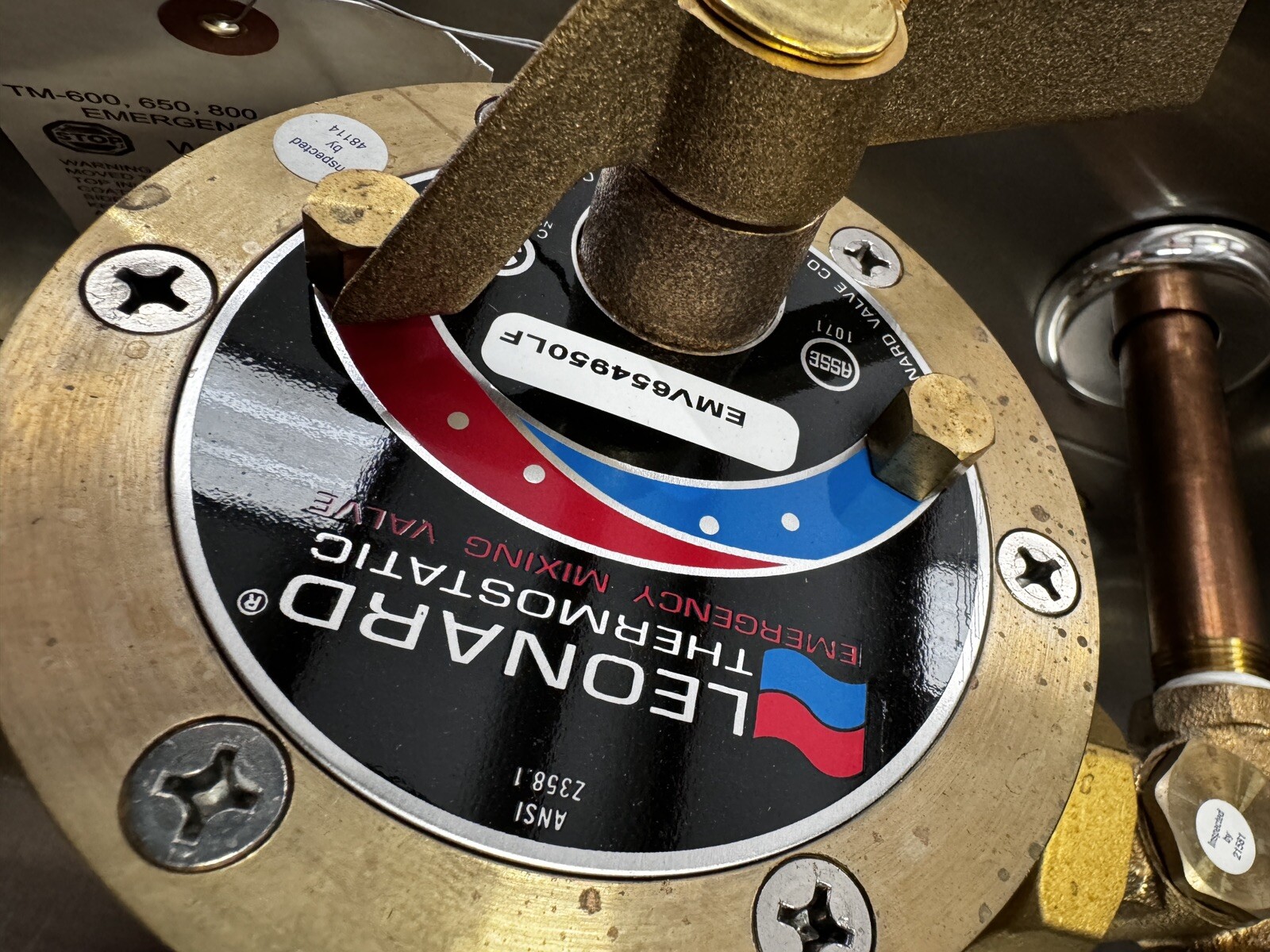 Leonard Mixing Valve Station TM-600-LF