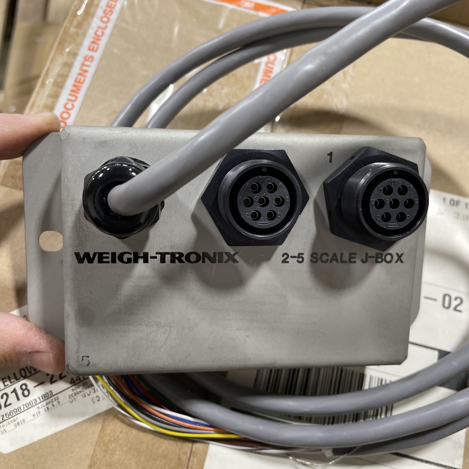 Weigh Tronix 2-5 Scale J-box Assembly 47404-0011 – SCL-wi-130