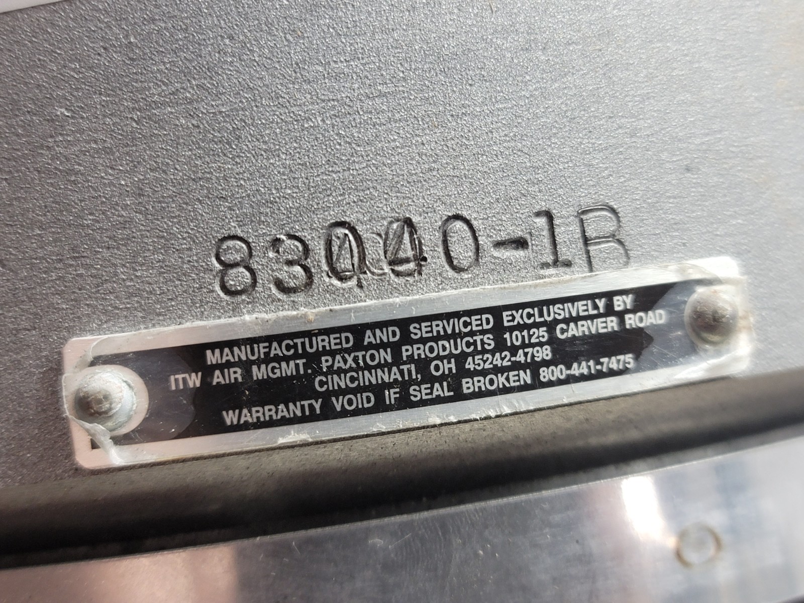Paxton-Mitchell Type 75 Safety Relief Valve