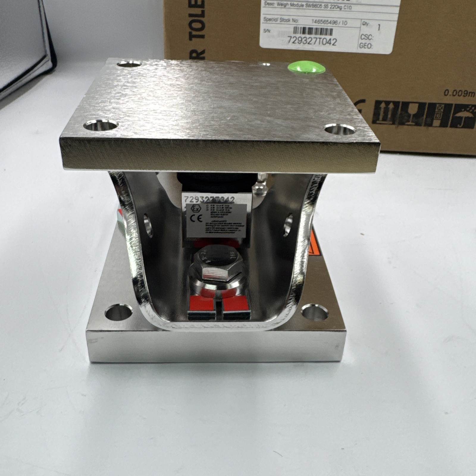 NEW!! METTLER TOLEDO SWB605 SS WEIGH MODULE W/ SLB615D LOAD CELL